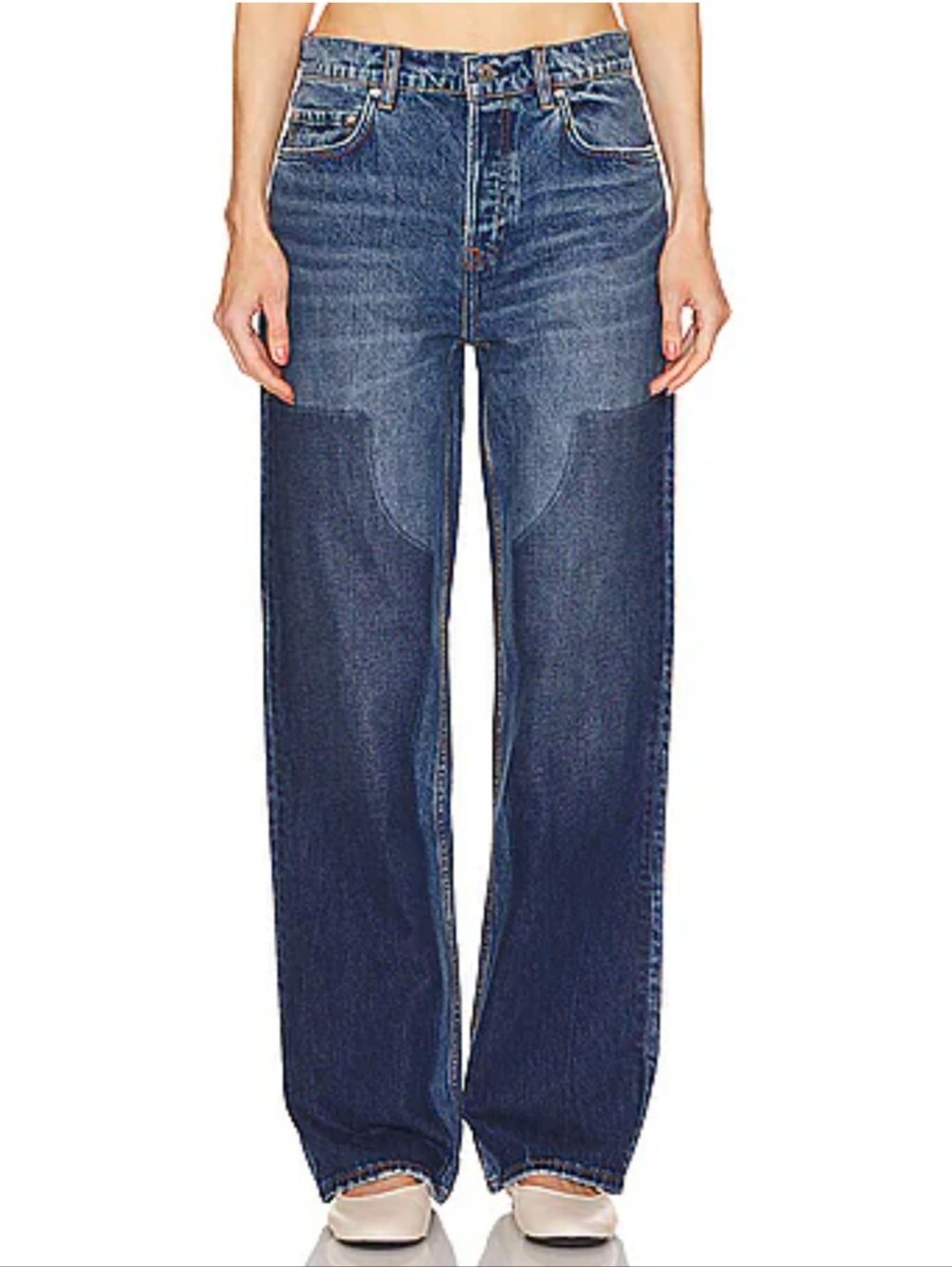 GRLFRND The Bella Low Rise Boyfriend Jeans In Backstage Size 28 Rare Y2K 90s